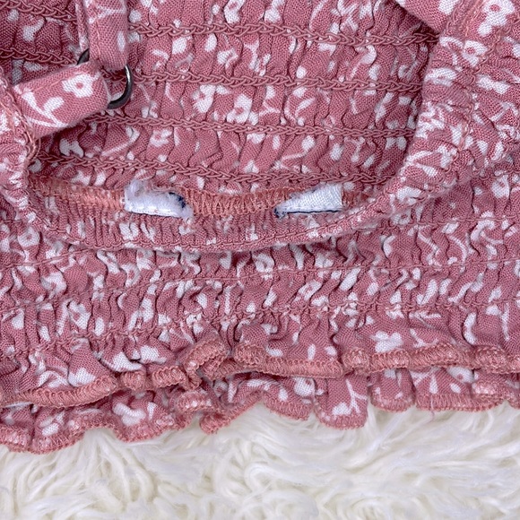 ABERCROMBIE FLORAL PRINT SCRUNCH TOP • TAG RIPPED OUT • SIZE XS/SMALL - Picture 7 of 8